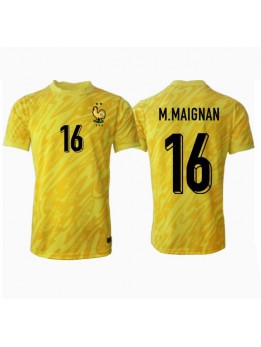 Frankreich Mike Maignan #16 Torwart Heimtrikot EM 2024 Kurzarm